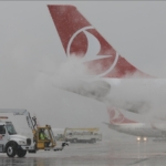 THY olumsuz hava koşulları nedeniyle yarın bazı uçuşlarını iptal etti