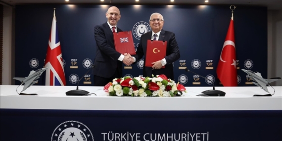 Türkiye ile Birleşik Krallık arasında Eurofighter mutabakat zaptı imzalandı
