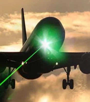 uçak lazer