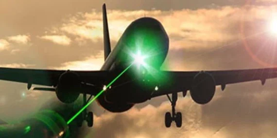 Uçağa Lazer Tutanlara 164 Bin TL Yolda